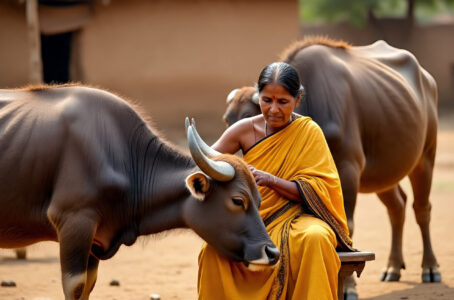 म्हातारी‌ च्या म्हशी..