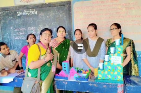 विज्ञान प्रदर्शनातून विद्यार्थी करतात नवनवीन अविष्कार